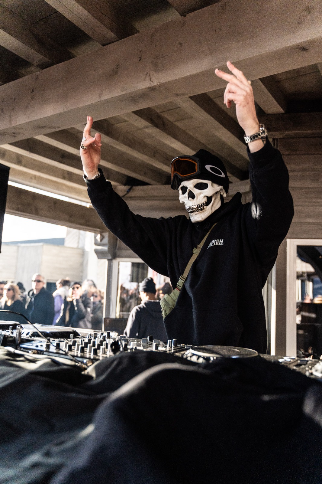 French DJ vladimir cauchemar in Val Thorens