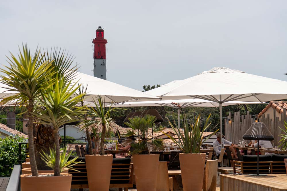Enseigne du Rocseven Cap Ferret