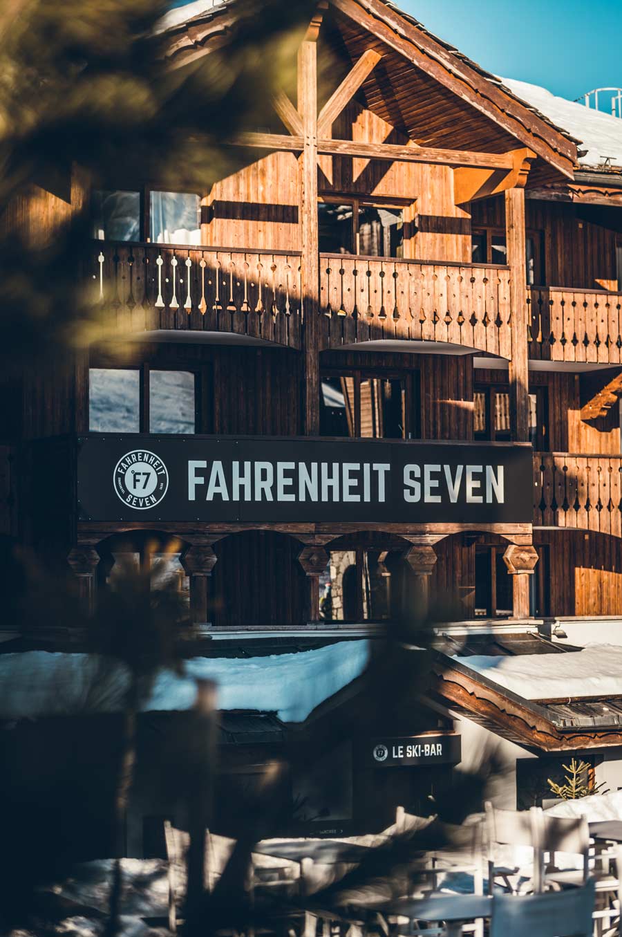 Façade °F7 Courchevel
