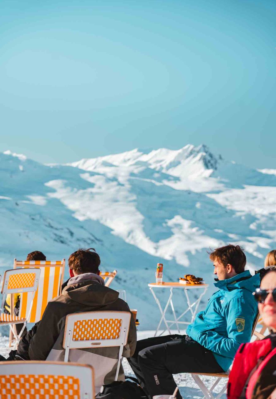 Roc Seven | Les Menuires | La terrasse