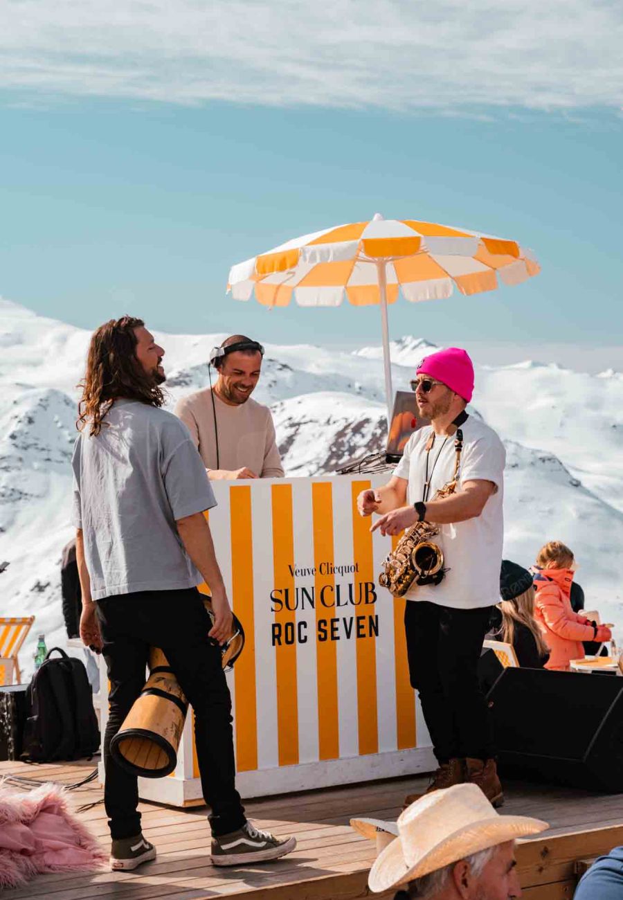 Roc Seven | Les Menuires | La terrasse