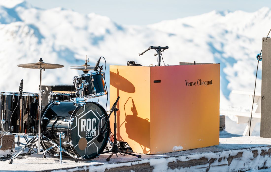 Veuve Clicquot au Roc Seven Les Menuires
