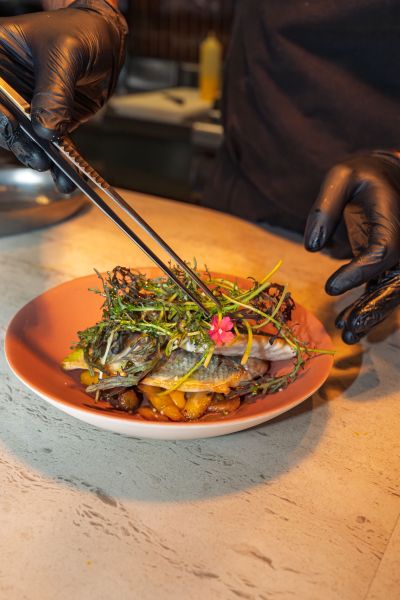 Roc Seven Biarriz plat restaurant