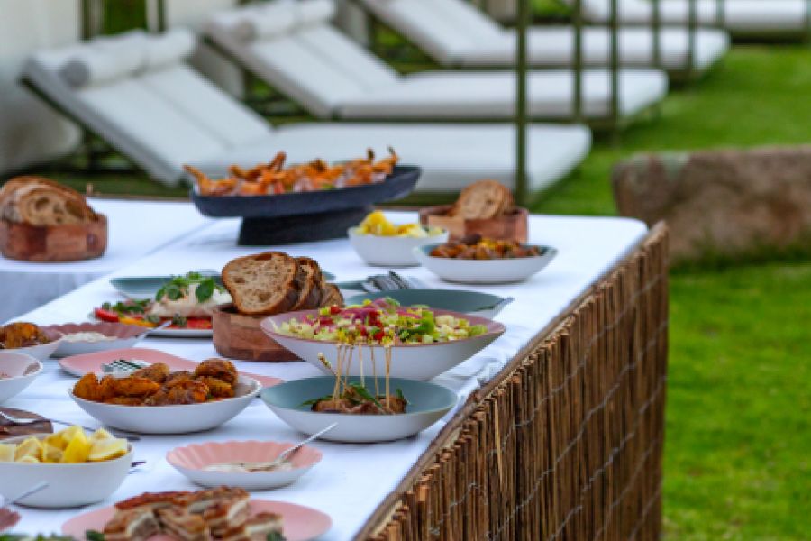 Buffet cocktail dinatoire Roc Seven Porto-Vecchio