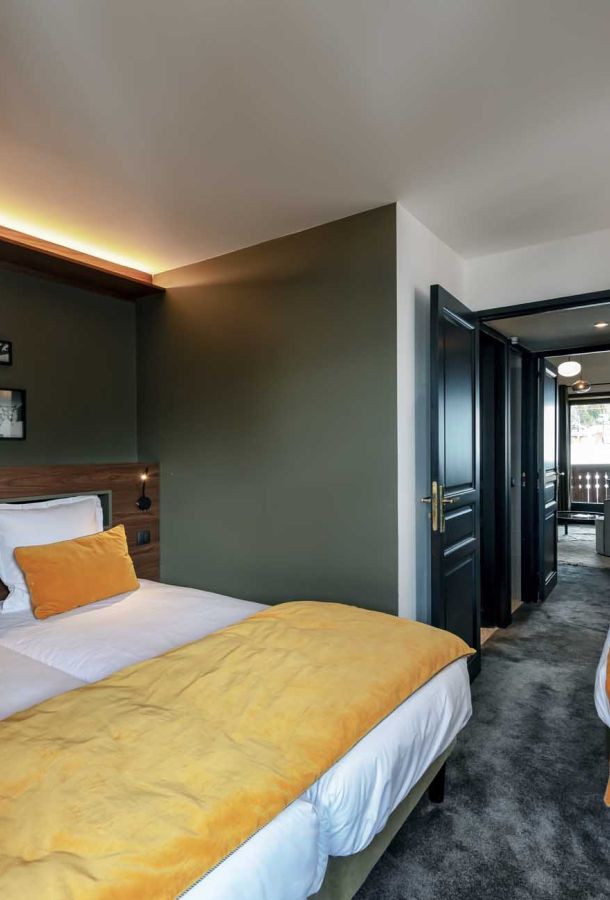 Suite Family duplex 5 personnes - Hotel Courchevel Fahrenheit Seven
